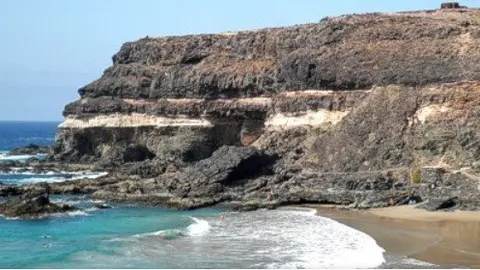 La costa de Los Molinos