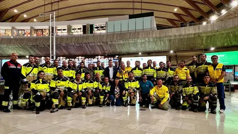 Efectivos de Emergencias de Canarias
