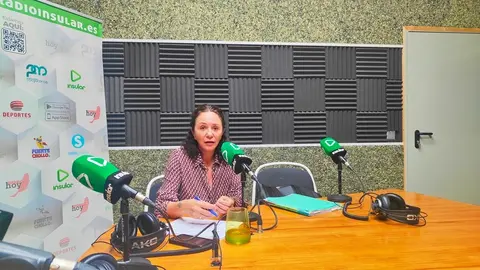 Toñi Fernandez Aragon en Radio Insular d