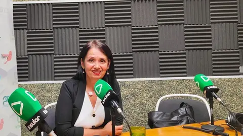 Dulce García en Radio Insular