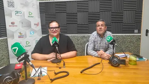 Candelaria Umpiérrez y Jonathan Peña