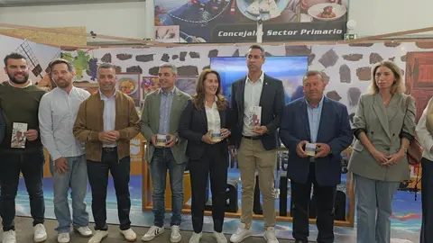 En el stand de La Oliva