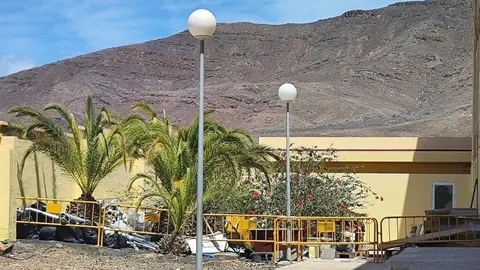 Escombros en CEIP Gran Tarajal