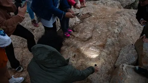 Visita nocturna al yacimiento