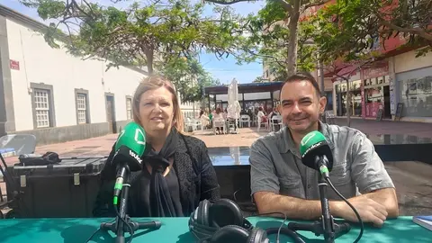 Daniela Plotegher y Javier Jiménez
