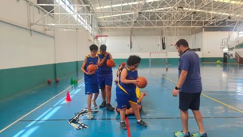 Baloncesto entreno
