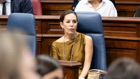 De León, en el Parlamento de Canarias