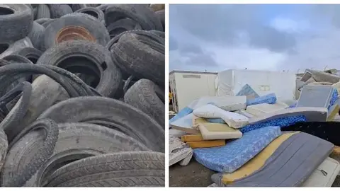 Neumáticos y colchones