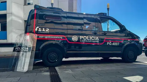 Imagen de archivo de un veh&iacute;culo del Cuerpo General de la Polic&iacute;a Canaria 