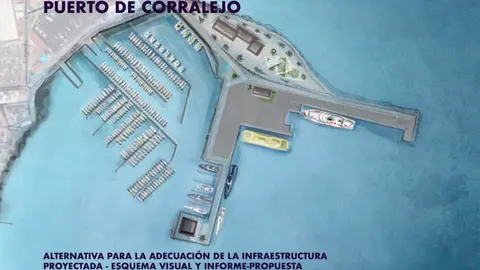 Muelle de Corralejo en Fuerteventura 