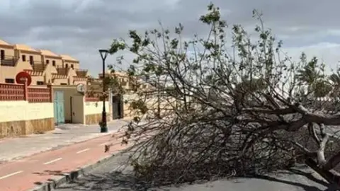 Viento, fuerte oleaje y lluvias intensas: lo peor de Therese golpeará Fuerteventura esta madrugada y el viernes por la mañana