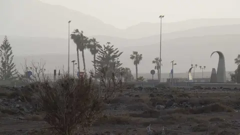 Aviso amarillo por calima en Fuerteventura hasta la noche del martes