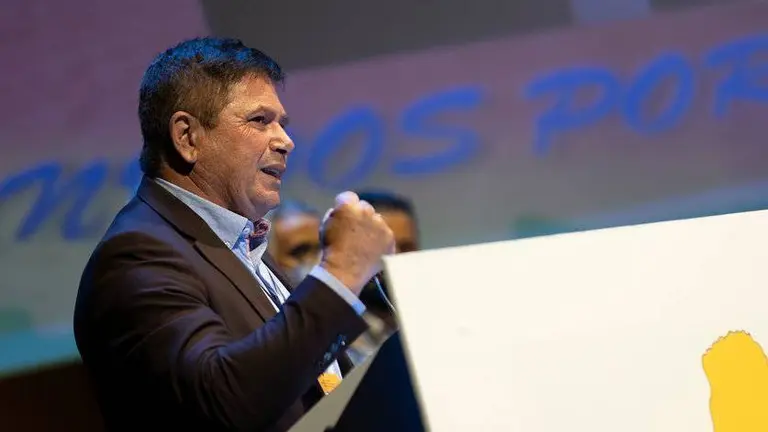 Pedro Armas mitin