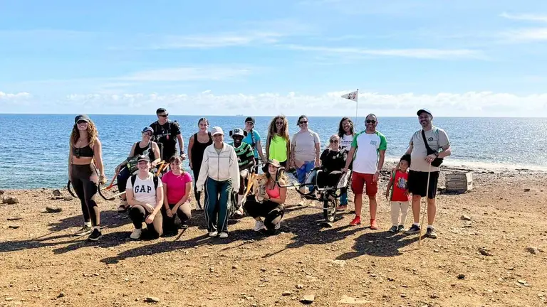Concluyen las IV Jornadas de Accesibilidad de Fuerteventura con una ruta de senderismo adaptado