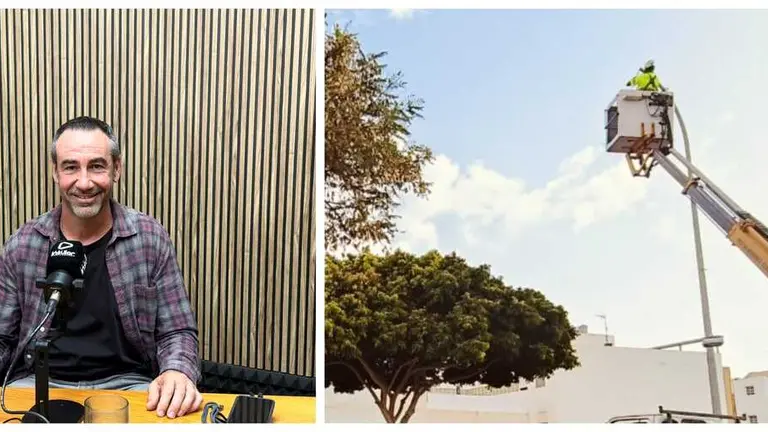 David de León apuesta por mejorar el alumbrado en un Puerto del Rosario con "zonas oscuras" y un contrato hasta 2039