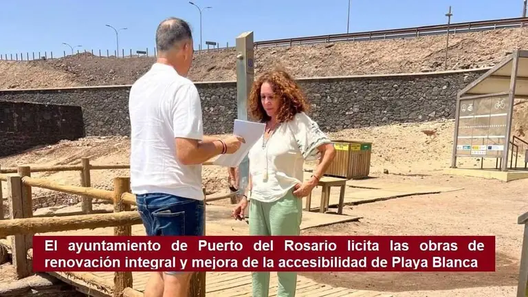 Puerto del Rosario licita las obras de renovación integral y mejora de la accesibilidad de Playa Blanca