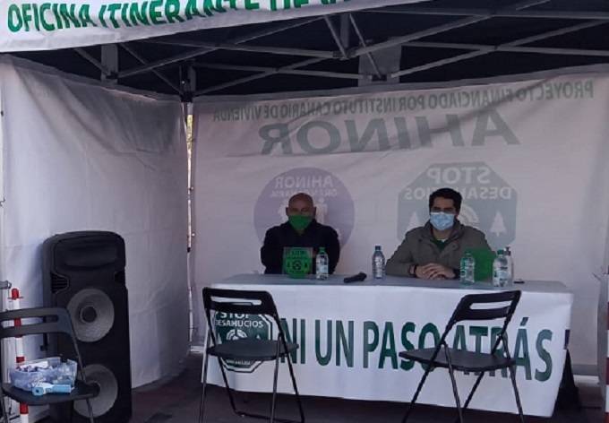 Oficina itinerante de vivienda Ahinor Stop Desahucios