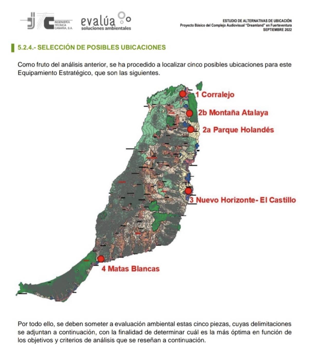 DREAMLAND ubicaciones de suelo
