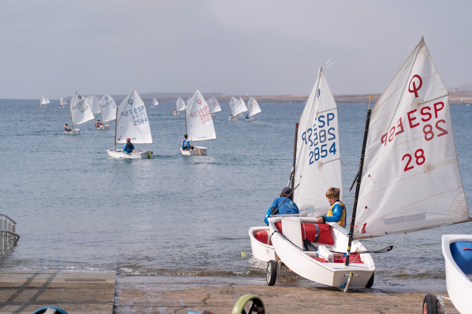 Regatas domingo. XI Copa Canarias Optimist (3)