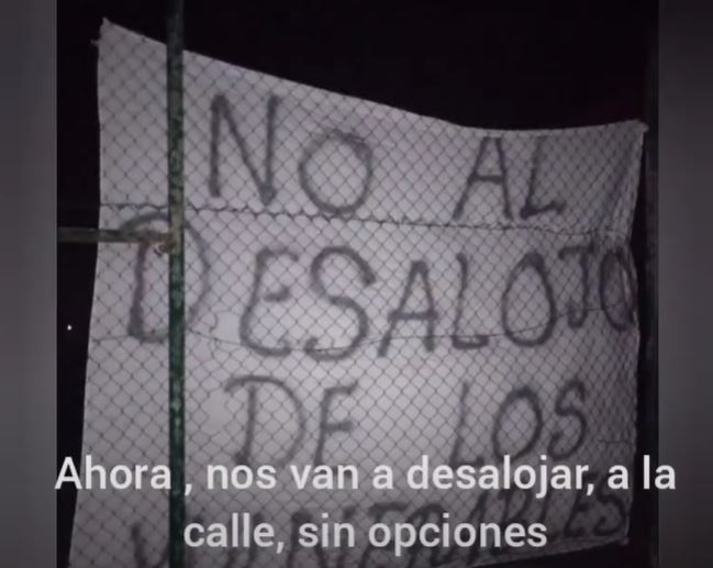 a la calle sin opciones