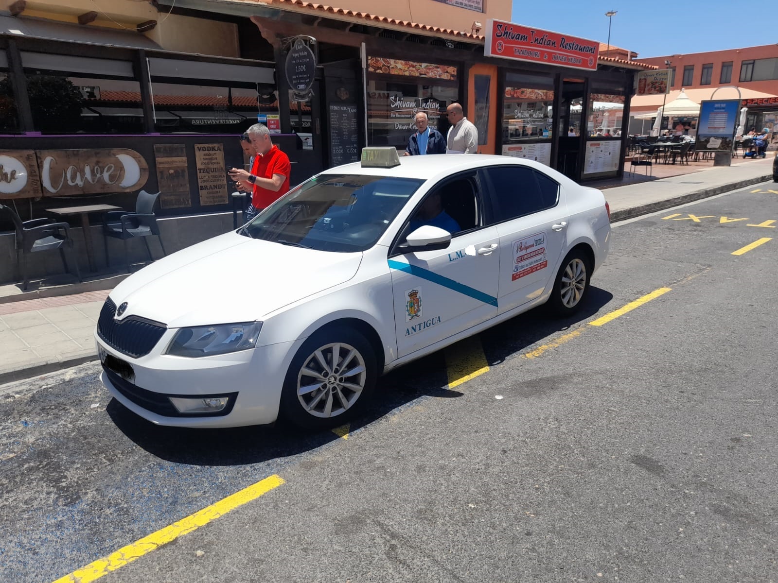 TAxi en Antgiua