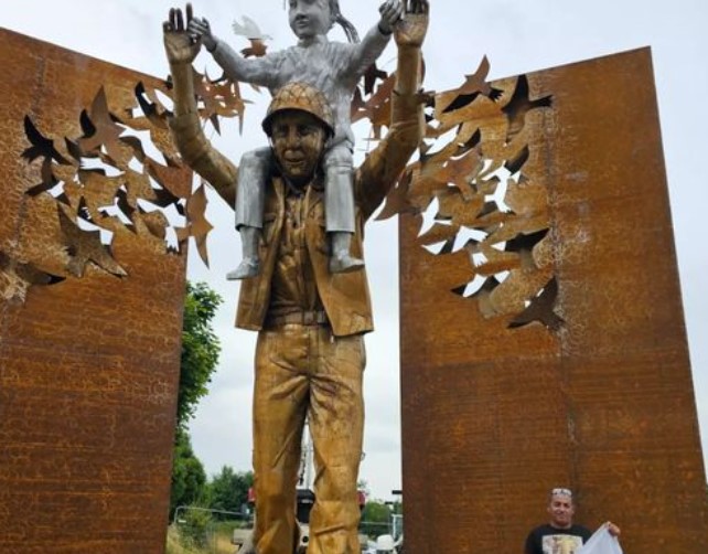 Juan Miguel Cubas en Normandia