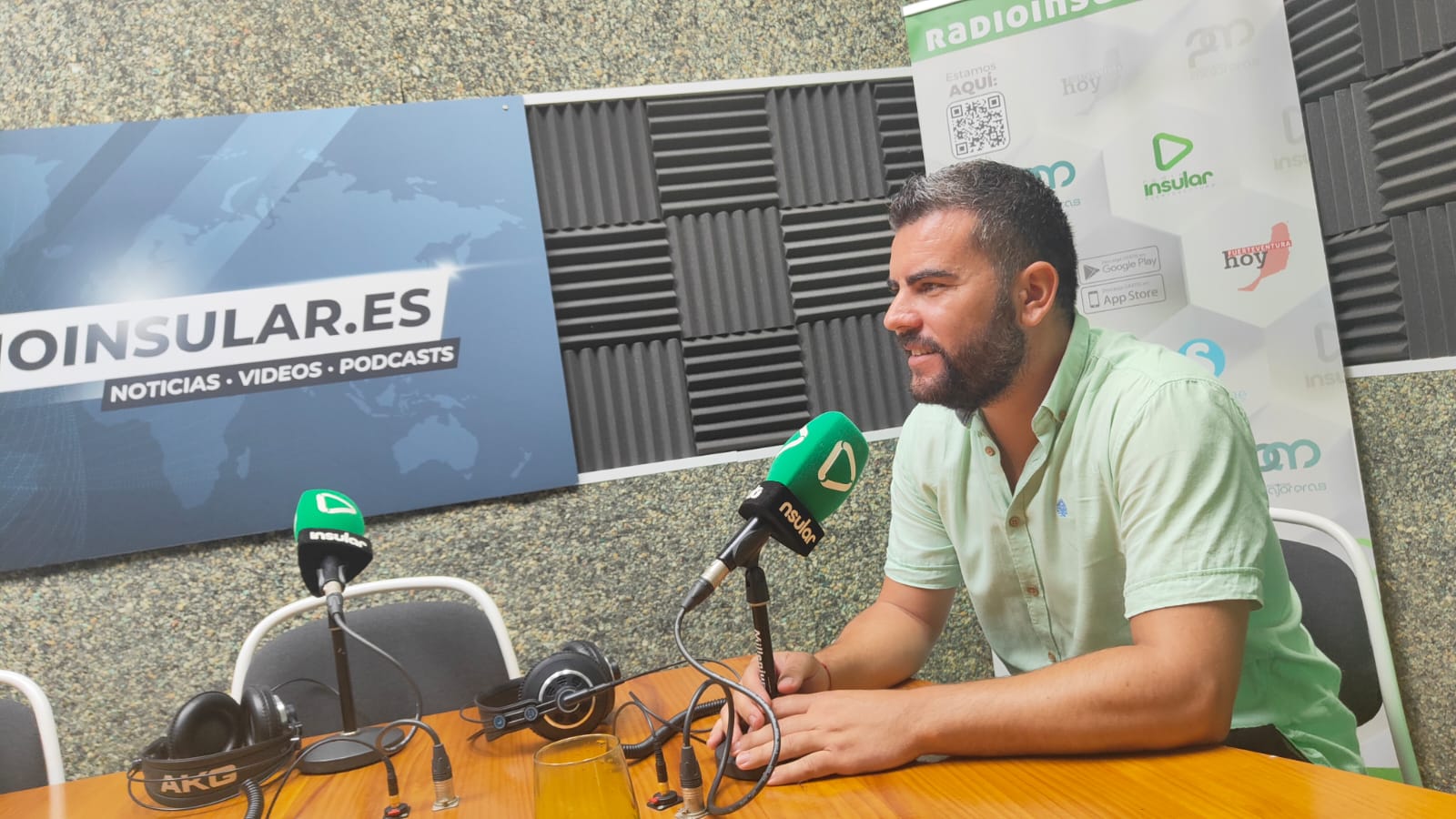 Juan José Rodríguez La Oliva en Radio Insular