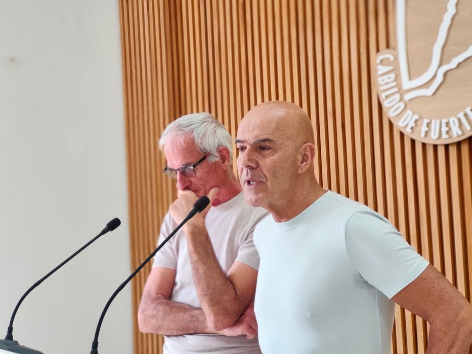 Durante la rueda de prensa