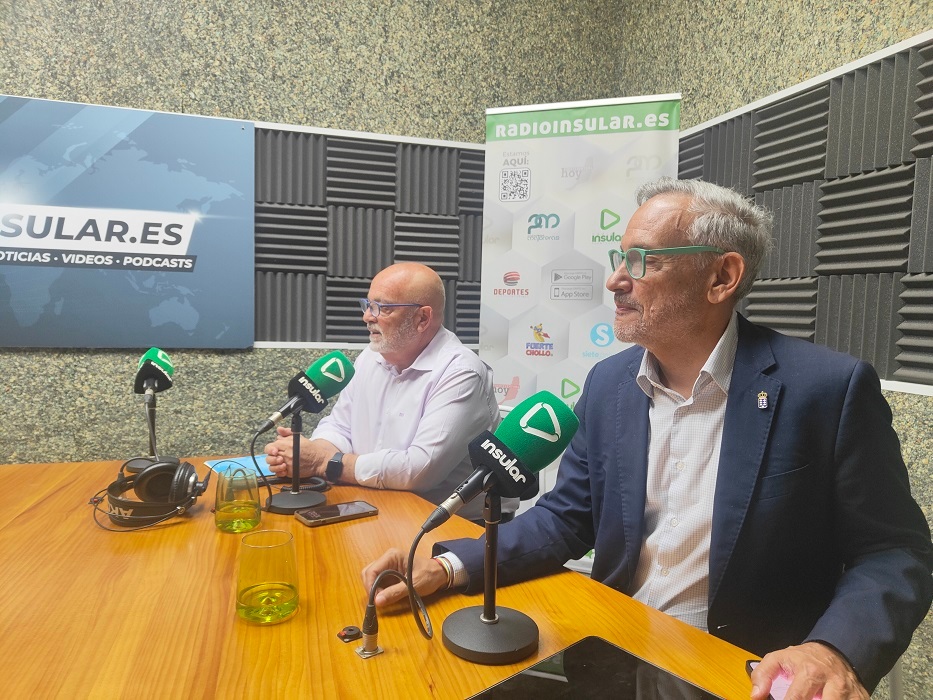 Marichal y Franco en la entrevista