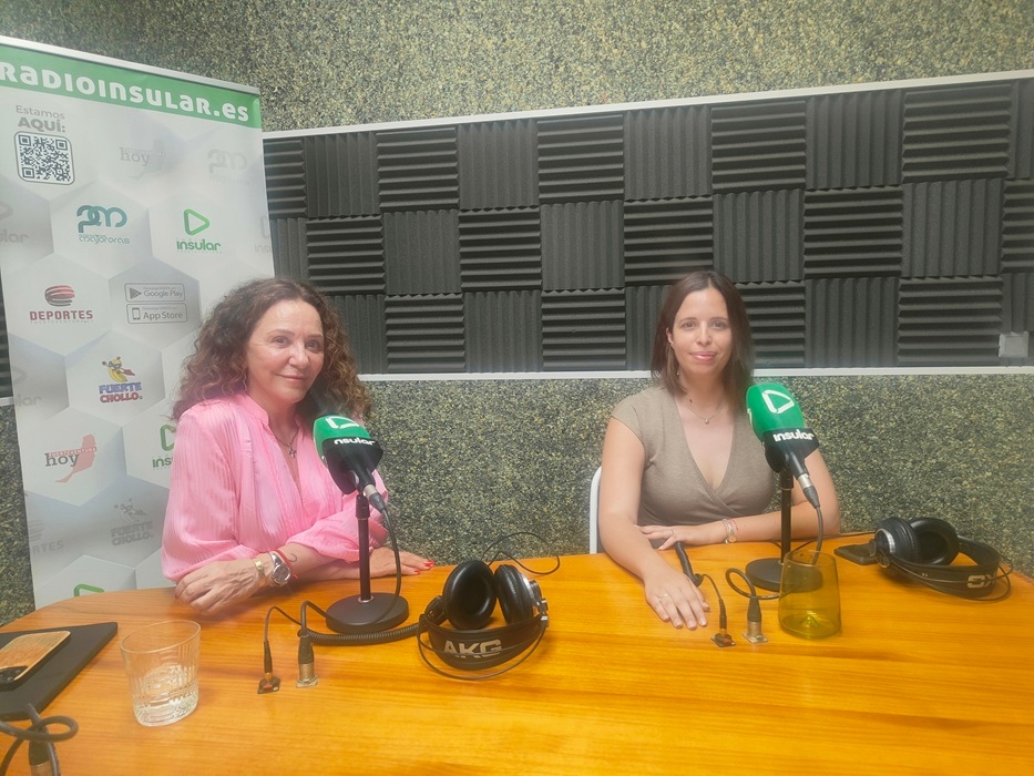 Toñi F. Aragón y Tacoremi Gutiérrez