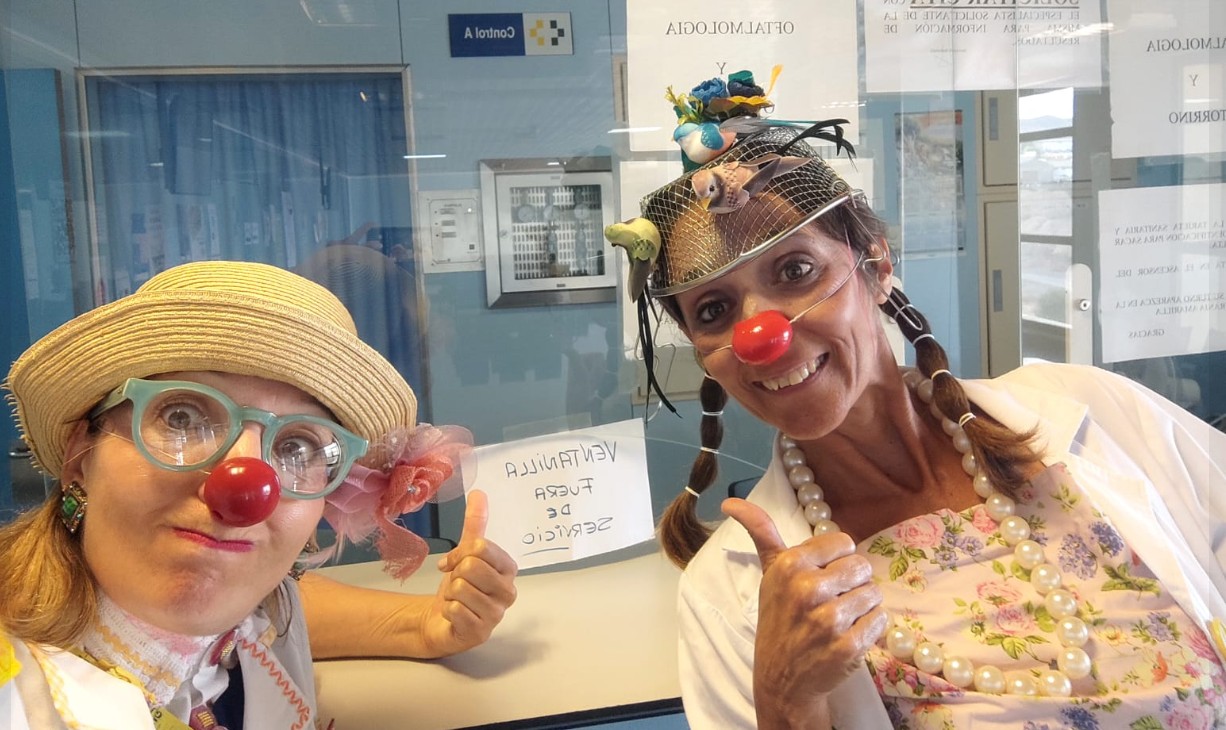 Payasas en el hospital