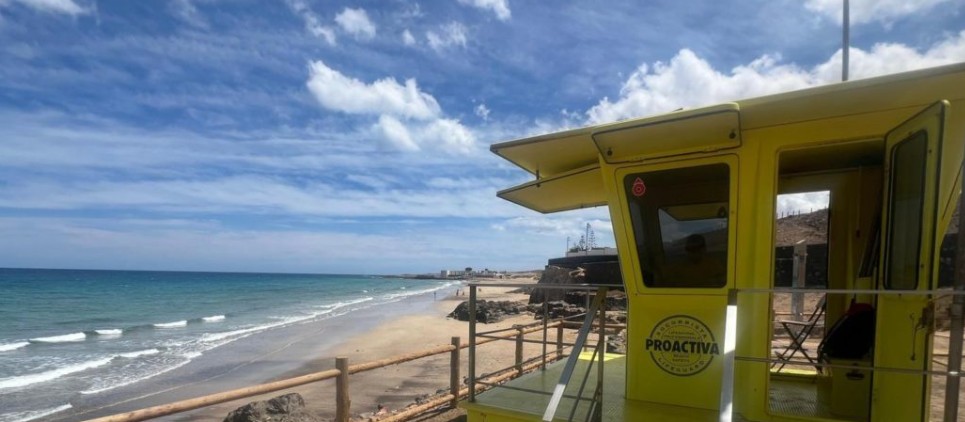 Torreta en Playa Blanca