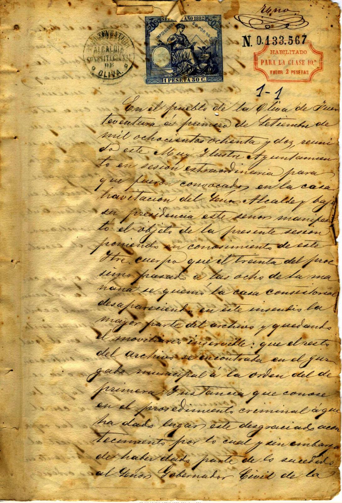 ACTA MUNICIPAL 1882