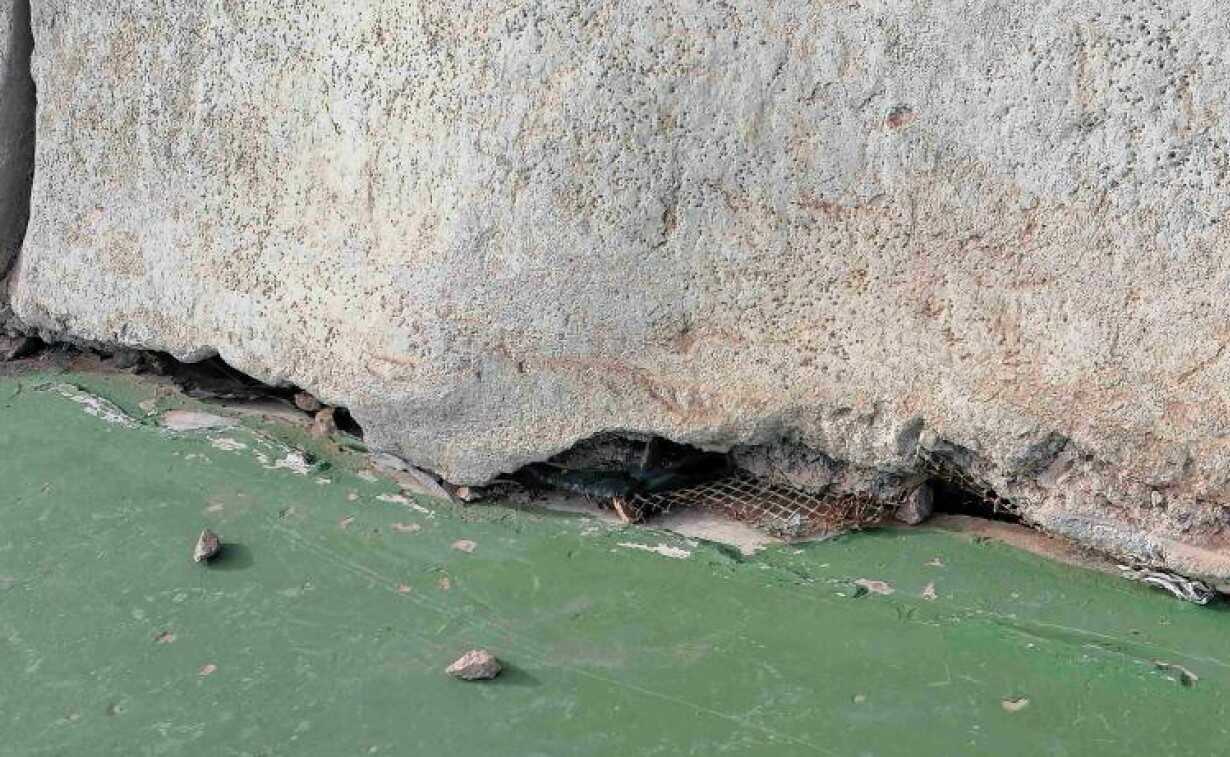 base del rockódromo