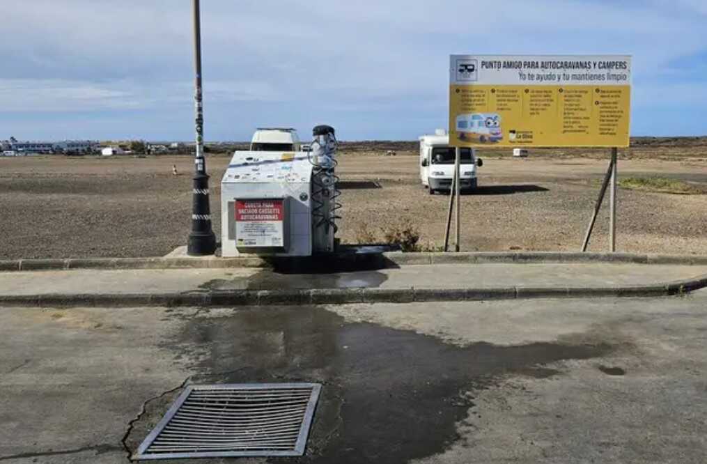 Punto de llenado y vaciado de El Cotillo