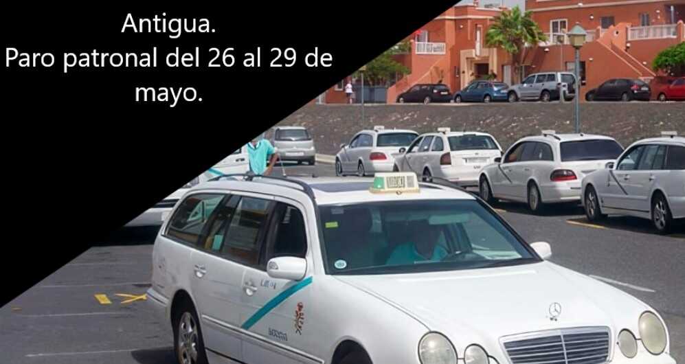 huelga taxis Antigua