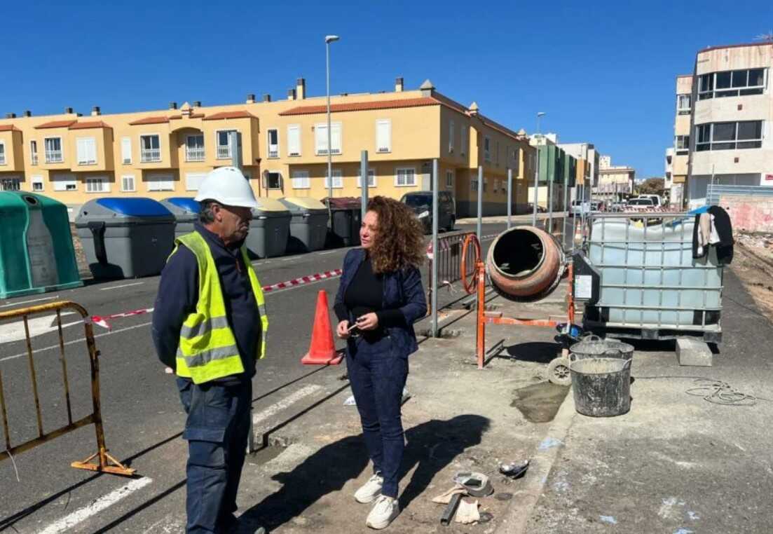 Obras en la calle Don Quijote