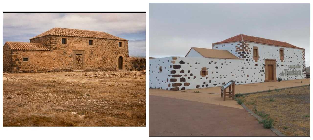 Casa Alta de Tindaya, antes y después