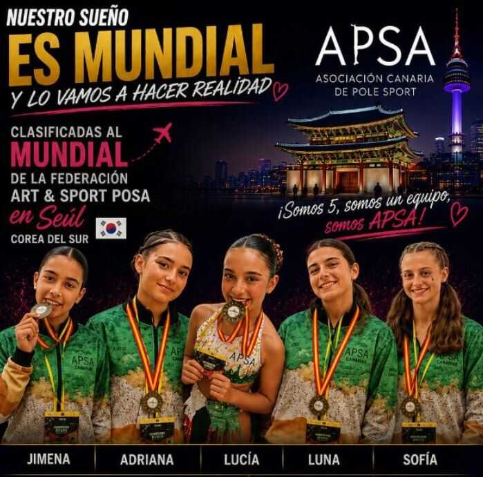 niñas mundial POLE